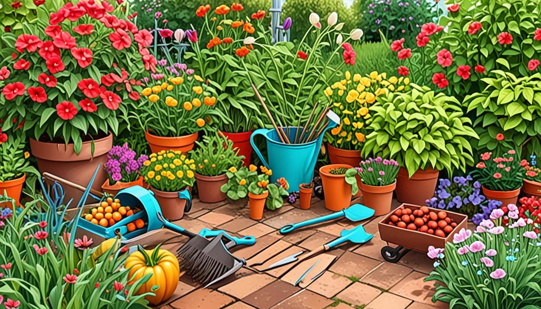 Essential Tools for an Efficient Harvest in Small Gardens