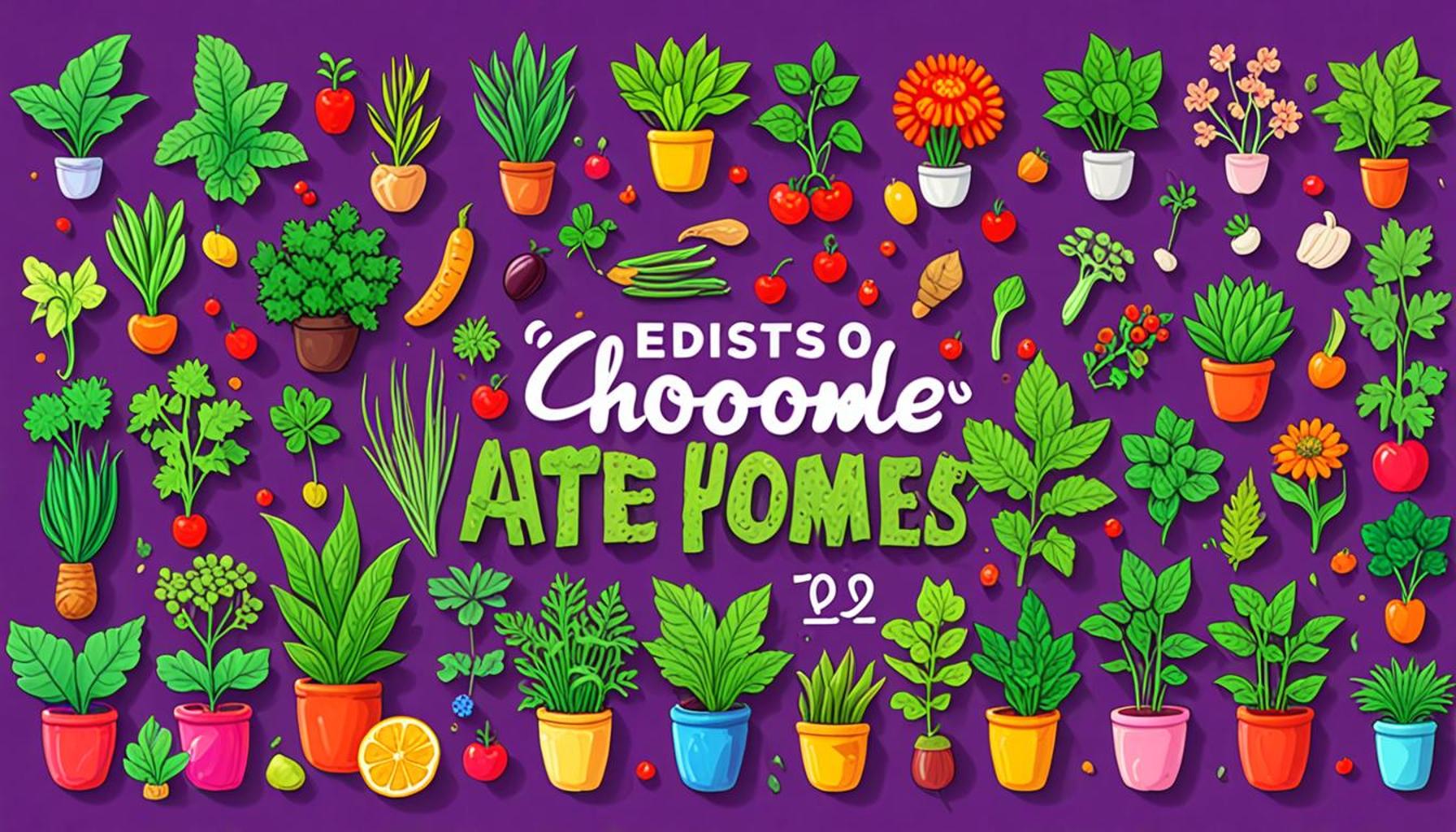 Guide to Choosing Edible Plants That Are Easy to Grow at Home